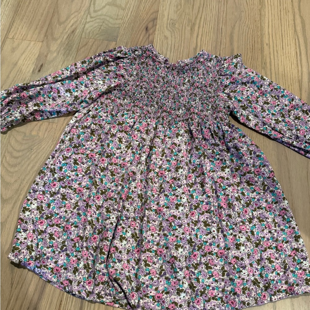 Girls Zara floral dress size 4-5t